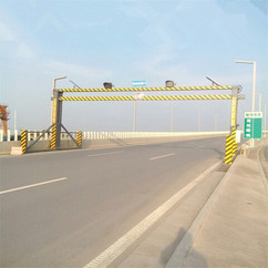 供應固定式電動升降限高架 手動限高桿 智能限高桿(圖2) \