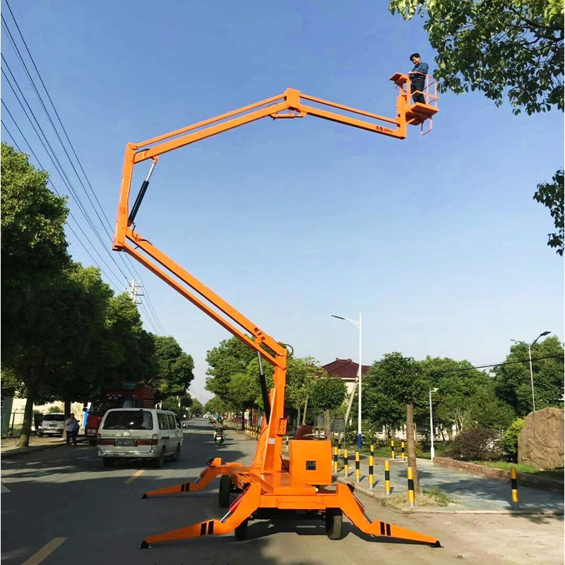    升降機(jī)的使用，是根據(jù)客戶的使用要求不同，選擇的產(chǎn)品品種也是不同的。一般的移動(dòng)剪叉升降機(jī)和鋁合金升降平臺(tái)，常規(guī)的升高4米—20米。曲臂升降機(jī)升高15米，折臂升降機(jī)升高20米。也可以根據(jù)客戶的要求進(jìn)(圖1)